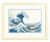 Framed Art-Size Artist Series - The Great Wave off Kanagawa, Hokusai